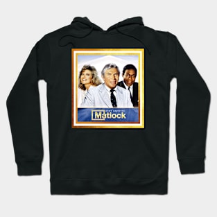 Matlock TV Show Gold BLK Hoodie